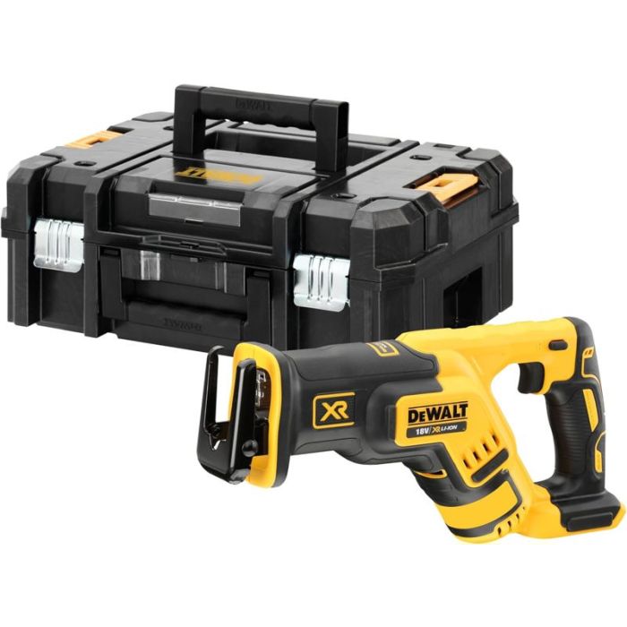 Foto von Dewalt 18V Akku-Säbelsäge DCS367NT, max. Schnitt: Holz 300mm, PVC 160mm, Stahlprofil/Rohre 100 mm Foto von Dewalt 18V Akku-Säbelsäge DCS367NT, max. Schnitt: Holz 300mm, PVC 160mm, Stahlprofil/Rohre 100 mm