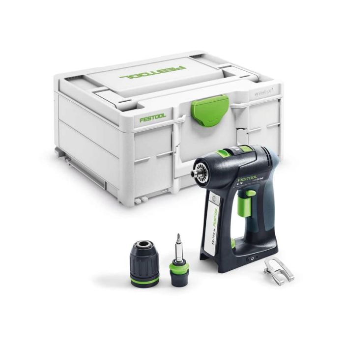 Foto von Festool Akku-Bohrschrauber C 18 Li-Basic für 18 Volt Akkus, ohne Akkus, ohne Ladegerät, Foto von Festool Akku-Bohrschrauber C 18 Li-Basic für 18 Volt Akkus, ohne Akkus, ohne Ladegerät,