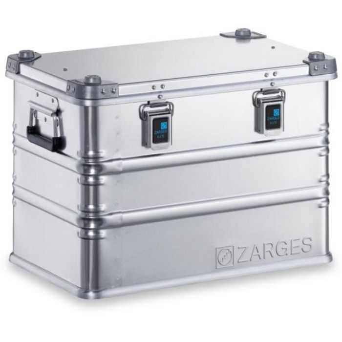 Bild von Zarges Alu-Kiste K470, 73l, IM: 550x350x380mm umlfd. Dichtung, Edelstahlscharnierband Bild von Zarges Alu-Kiste K470, 73l, IM: 550x350x380mm umlfd. Dichtung, Edelstahlscharnierband