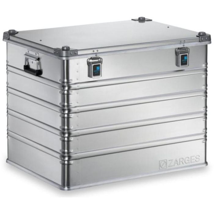 Bild von Zarges Alu-Kiste K470, 239l, IM: 750x550x580mm umlfd. Dichtung, Edelstahlscharnierband Bild von Zarges Alu-Kiste K470, 239l, IM: 750x550x580mm umlfd. Dichtung, Edelstahlscharnierband