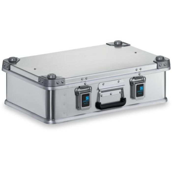Bild von Zarges Alu-Kiste K470, 29l, IM: 550x350x150mm umlfd. Dichtung, Edelstahlscharnierband Bild von Zarges Alu-Kiste K470, 29l, IM: 550x350x150mm umlfd. Dichtung, Edelstahlscharnierband