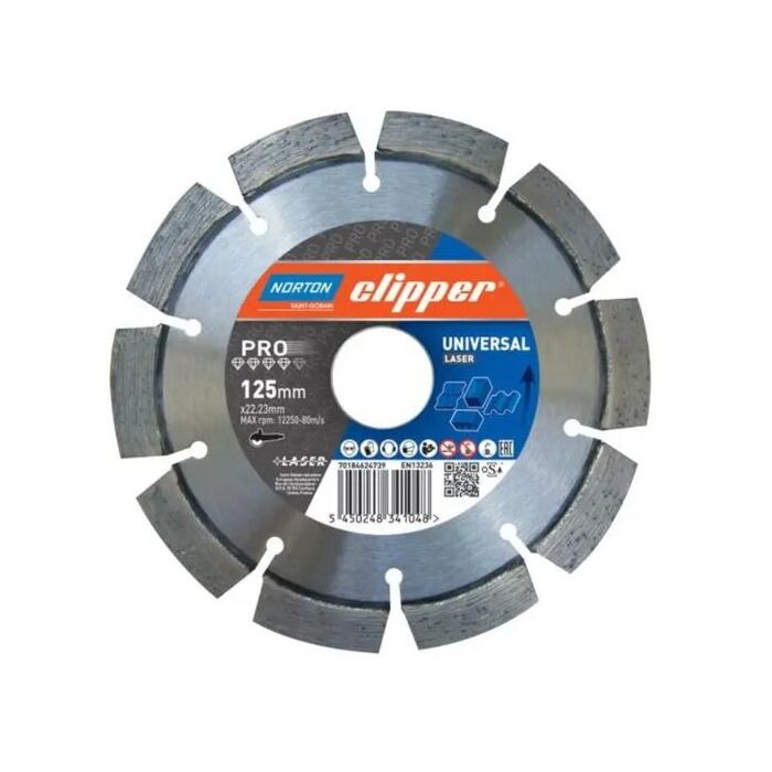 Bild von Norton Clipper Diamantscheibe Pro Universal Laser - 400 Ø mm Bild von Norton Clipper Diamantscheibe Pro Universal Laser - 400 Ø mm