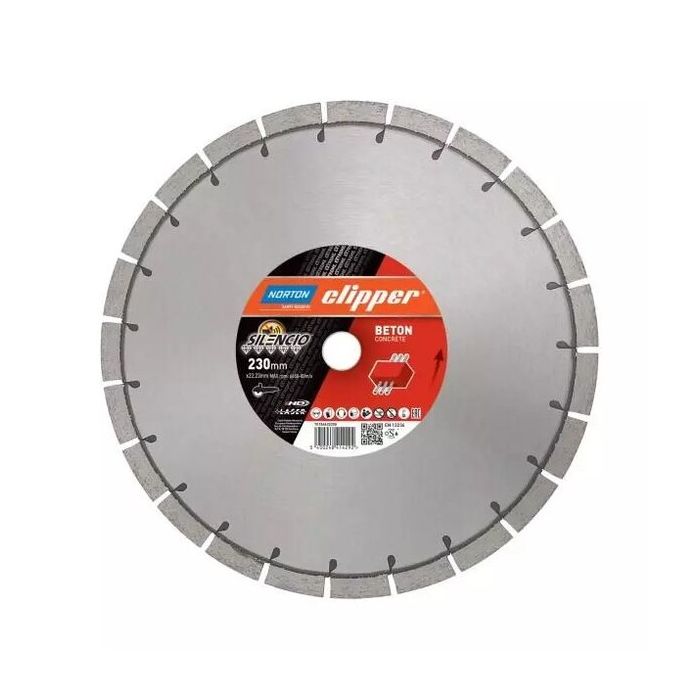 Bild von Norton Clipper Diamantscheibe Extreme Beton Silencio -350 Ø mm Bild von Norton Clipper Diamantscheibe Extreme Beton Silencio -350 Ø mm