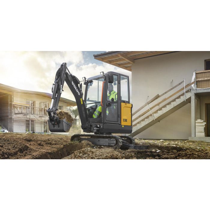 Bild von Volvo Kompaktbagger EC18E Bild von Volvo Kompaktbagger EC18E