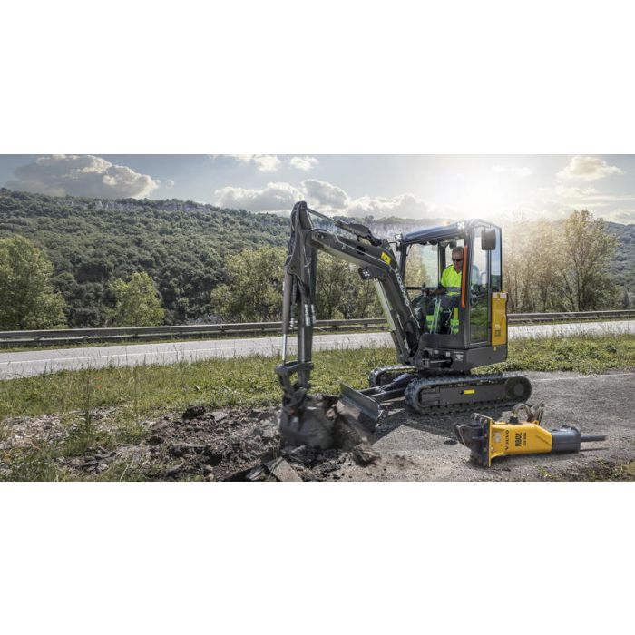 Foto von Volvo Kompaktbagger EC20E Foto von Volvo Kompaktbagger EC20E