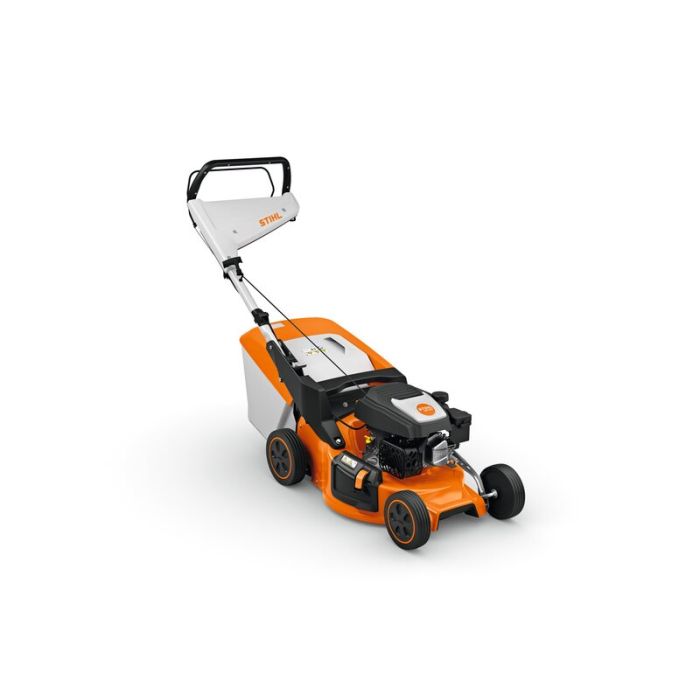 Foto von Stihl Benzin-Rasenmäher RM248 (2024) 52L Fangkorb Schnittbreite 46 cm, bis zu 1200 m2, Rasenflächen Foto von Stihl Benzin-Rasenmäher RM248 (2024) 52L Fangkorb Schnittbreite 46 cm, bis zu 1200 m2, Rasenflächen