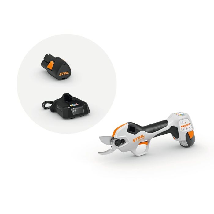 Foto von Stihl Akku-Astschere ASA 20 Set mit 1 x Akku AS 2 und Ladegerät AL 1 Foto von Stihl Akku-Astschere ASA 20 Set mit 1 x Akku AS 2 und Ladegerät AL 1
