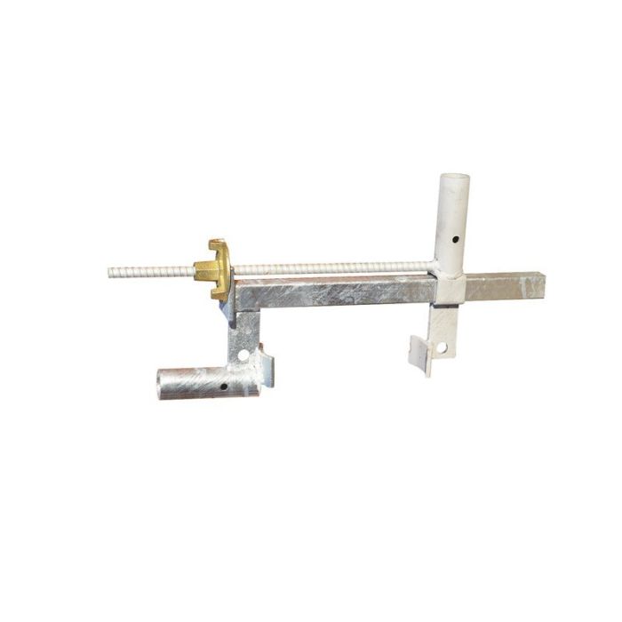 Bild von müba-HV-Pfostenzwinge 400, zur Aufnahme von Geländerpfosten, Klemmbereich 0-40 cm, verzinkt Bild von müba-HV-Pfostenzwinge 400, zur Aufnahme von Geländerpfosten, Klemmbereich 0-40 cm, verzinkt