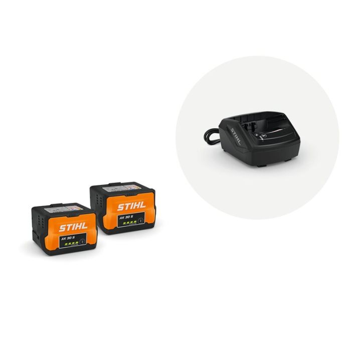 Bild von STIHL Starter Set AK 30 S Plus, 2x Akku AK 30, 1x Ladegerät AL 101 Bild von STIHL Starter Set AK 30 S Plus, 2x Akku AK 30, 1x Ladegerät AL 101