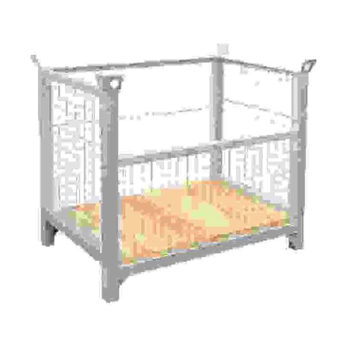 Foto von Müba Schwerlastbox verzinkt L=1,20 m / B=0,80 m / Füllhöhe=0,80 m Foto von Müba Schwerlastbox verzinkt L=1,20 m / B=0,80 m / Füllhöhe=0,80 m