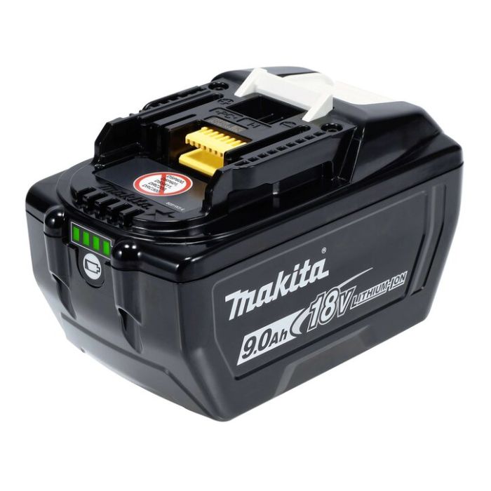 Bild von Makita Ersatzakku BL1890 18 V / 9,0 Ah, mit Ladestandsanzeige Bild von Makita Ersatzakku BL1890 18 V / 9,0 Ah, mit Ladestandsanzeige