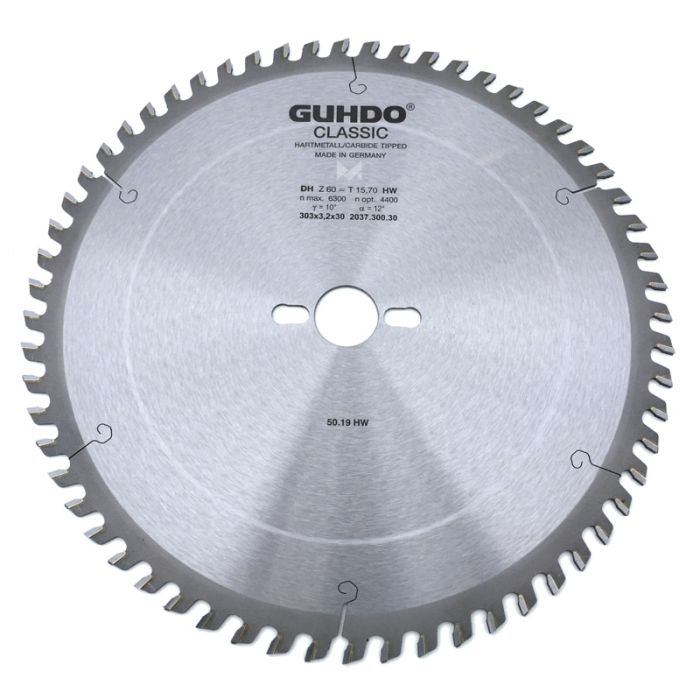 Foto von Guhdo HM-Säge DH 303 x 3,2 x 30 mm Z 60 DH / CNL Foto von Guhdo HM-Säge DH 303 x 3,2 x 30 mm Z 60 DH / CNL