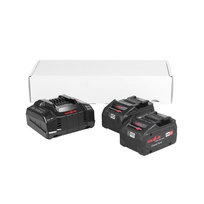 Bild von Mafell Power-Set 3: 2x 18 M 144 LiHD + APS M+ (209598) Bild von Mafell Power-Set 3: 2x 18 M 144 LiHD + APS M+ (209598)
