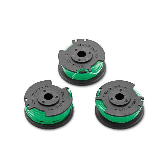 Foto von Kärcher Fadenspulen LTR 36 Battery im Dreierpack Foto von Kärcher Fadenspulen LTR 36 Battery im Dreierpack