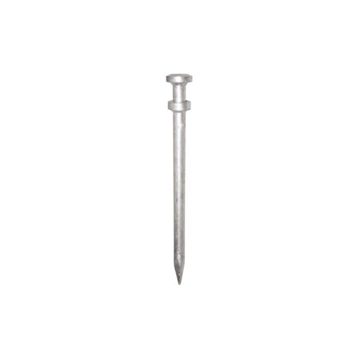 Bild von Müba Erdnagel mit unterem Kranz, verzinkt Länge: 49 cm, Durchmesser Nagel: 2,5 cm Bild von Müba Erdnagel mit unterem Kranz, verzinkt Länge: 49 cm, Durchmesser Nagel: 2,5 cm