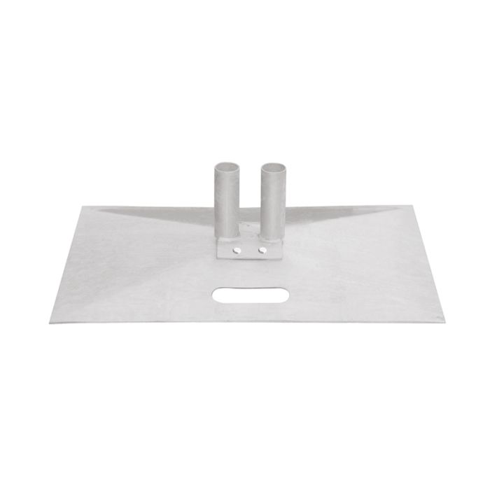 Foto von Müba Stahlfußplatte verzinkt Standfläche: 500 x 700 mm Foto von Müba Stahlfußplatte verzinkt Standfläche: 500 x 700 mm