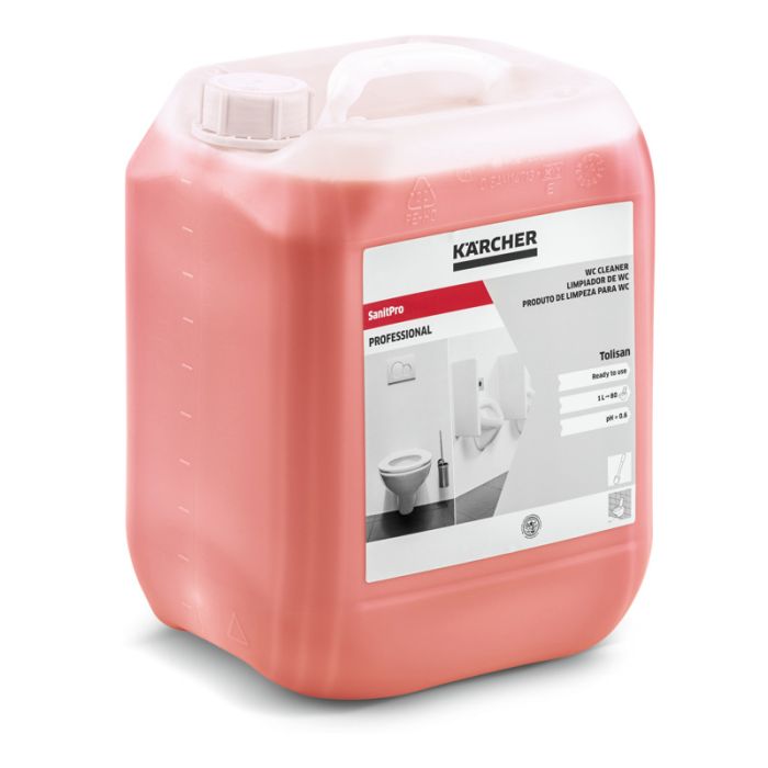 Foto von Kärcher SanitPro WC-Reiniger Tolisan, 10l Foto von Kärcher SanitPro WC-Reiniger Tolisan, 10l
