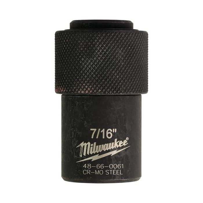 Foto von Milwaukee Adapter 1/2" Vierkant auf 7/16" Hex Foto von Milwaukee Adapter 1/2" Vierkant auf 7/16" Hex
