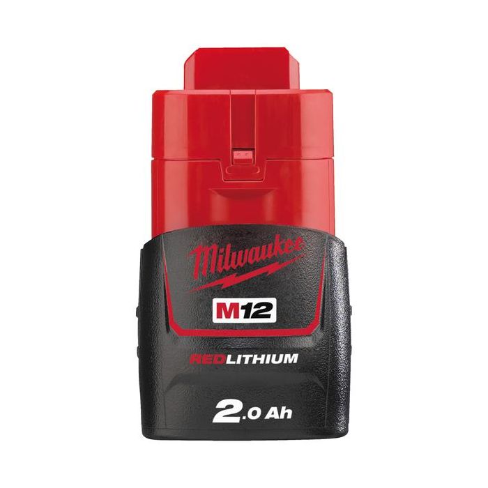 Bild von Milwaukee Ersatzakku M12 B2 / 2,0 Ah Bild von Milwaukee Ersatzakku M12 B2 / 2,0 Ah