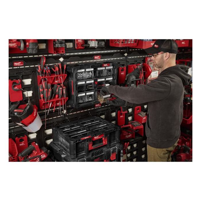 Foto von Milwaukee Packout Sortimentskasten 8 große und 2 kleine Sortimentsdosen Foto von Milwaukee Packout Sortimentskasten 8 große und 2 kleine Sortimentsdosen