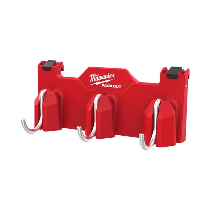 Foto von Milwaukee Packout Seitenhalterung mit 3 Haken Foto von Milwaukee Packout Seitenhalterung mit 3 Haken