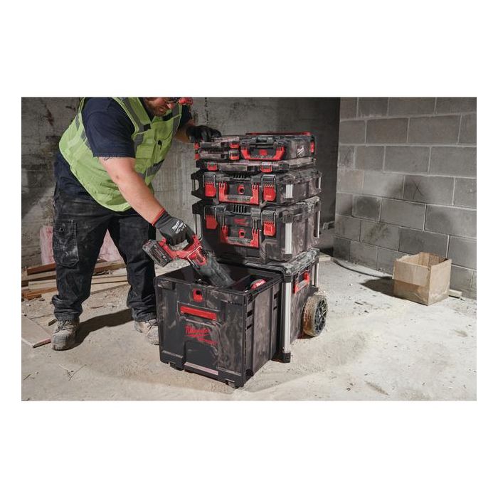 Bild von Milwaukee Packout Trolley Koffer mit Schublade Bild von Milwaukee Packout Trolley Koffer mit Schublade