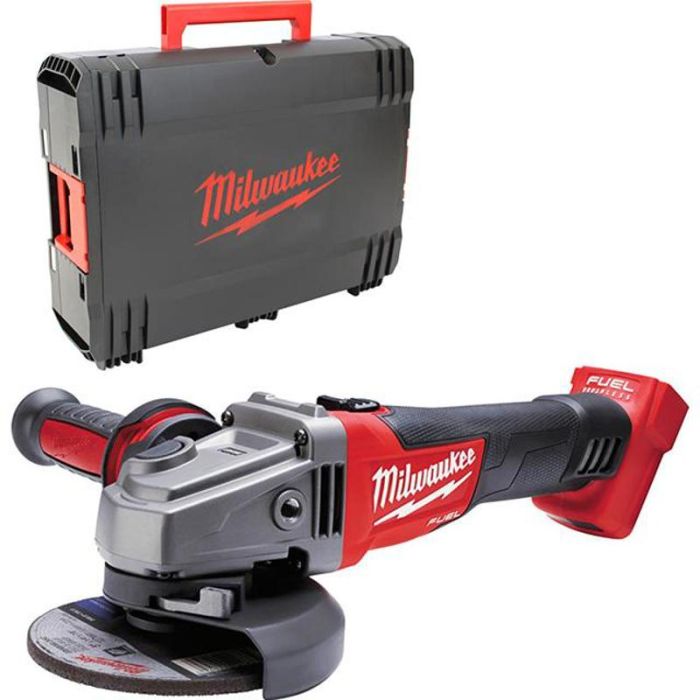 Foto von Milwaukee Akku-Winkelschleifer M18 FSAG125X-0X für 18V Akkus, ohne Akkus, ohne Ladegerät Foto von Milwaukee Akku-Winkelschleifer M18 FSAG125X-0X für 18V Akkus, ohne Akkus, ohne Ladegerät