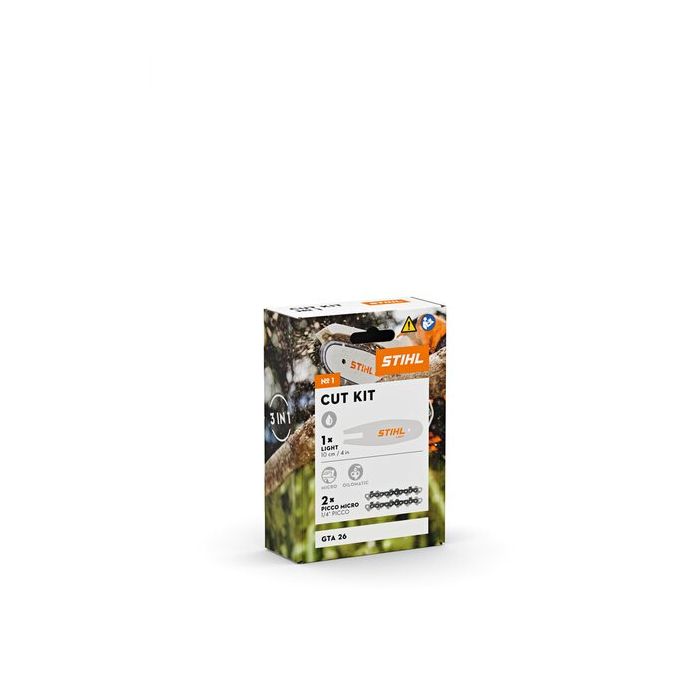 Bild von STIHL Cut Kit 1 / 10 cm/1/4"P, 71 PM3 für GTA 26 Bild von STIHL Cut Kit 1 / 10 cm/1/4"P, 71 PM3 für GTA 26