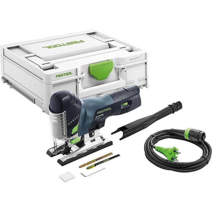 Bild von Festool Stichsäge CARVEX PS 420 EBQ-Plus 550 Watt, bürstenloser Motor, Pendelhub Bild von Festool Stichsäge CARVEX PS 420 EBQ-Plus 550 Watt, bürstenloser Motor, Pendelhub