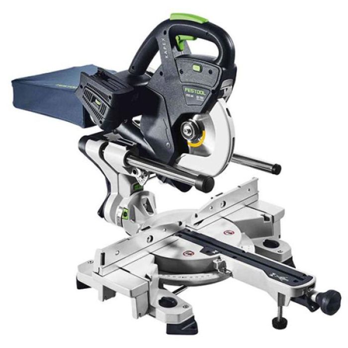 Bild von Festool Akku-Kapp-Zugsäge Kapex KSC 60 EB-Basic für 2x18 Volt Akkus, ohne Akkus, ohne Ladegerät Bild von Festool Akku-Kapp-Zugsäge Kapex KSC 60 EB-Basic für 2x18 Volt Akkus, ohne Akkus, ohne Ladegerät