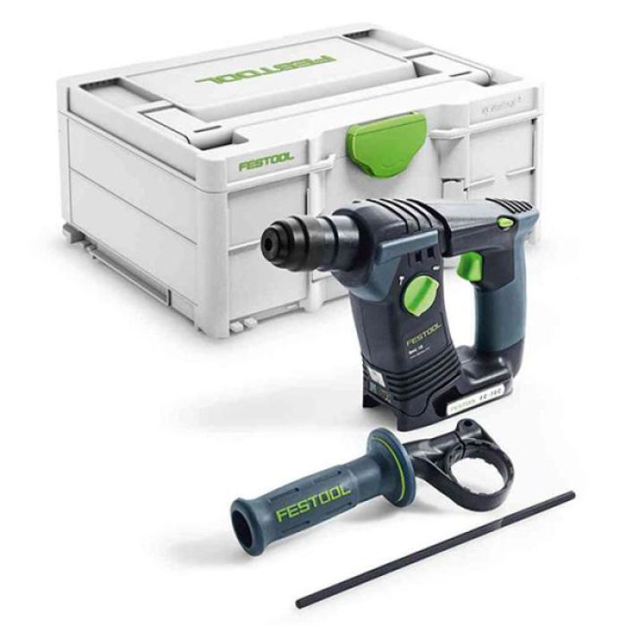Bild von Festool Akku-Bohrhammer BHC 18-Basic für 18 Volt Akkus, ohne Akkus, ohne Ladegerät Bild von Festool Akku-Bohrhammer BHC 18-Basic für 18 Volt Akkus, ohne Akkus, ohne Ladegerät