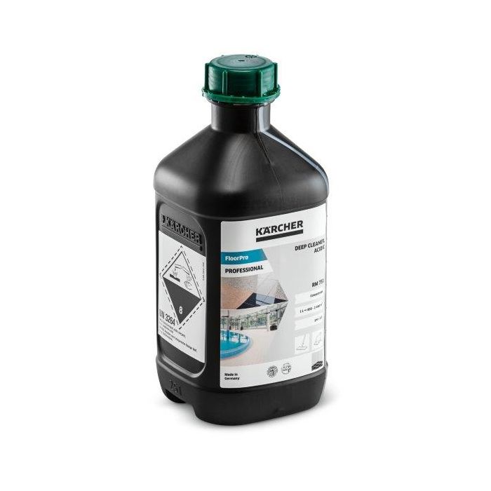 Foto von Kärcher Bodengrundreiniger, sauer RM 751 2,5 l Foto von Kärcher Bodengrundreiniger, sauer RM 751 2,5 l