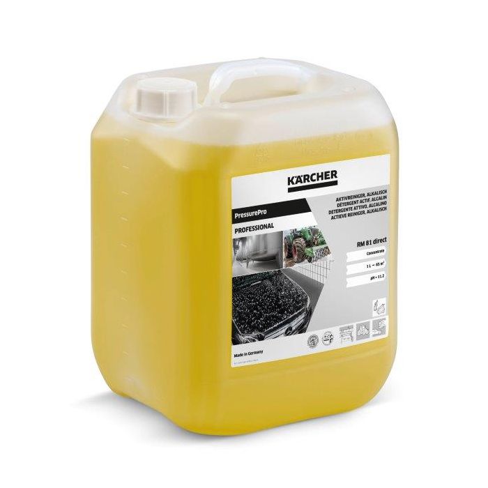 Bild von Kärcher RM 81 direct** 10l Aktivreiniger, alkali Bild von Kärcher RM 81 direct** 10l Aktivreiniger, alkali