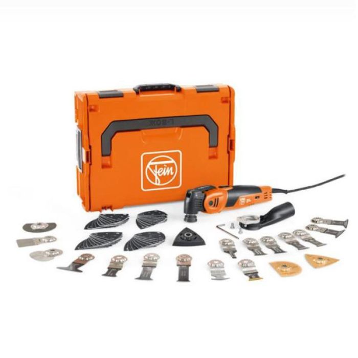 Foto von Fein Multimaster MM 700 MAX TOP StarlockMax Aufnahme, inkl. 60 Zubehörteile Foto von Fein Multimaster MM 700 MAX TOP StarlockMax Aufnahme, inkl. 60 Zubehörteile