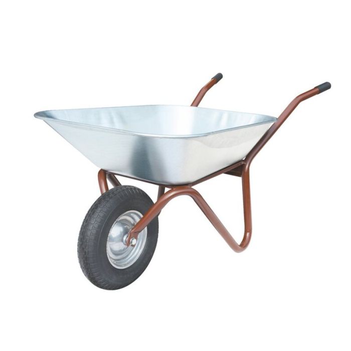 Bild von Müba Schiebkarre Standard, Mulde verzinkt, 85 l Bild von Müba Schiebkarre Standard, Mulde verzinkt, 85 l