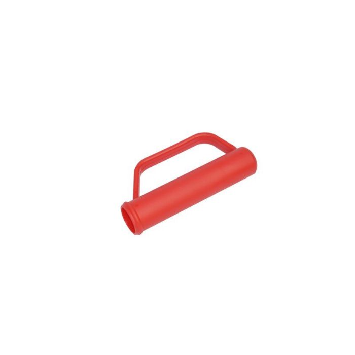 Foto von Müba Kunststoffgriff Ø39mm (rot) mit Handschutz für Sackkarre Foto von Müba Kunststoffgriff Ø39mm (rot) mit Handschutz für Sackkarre