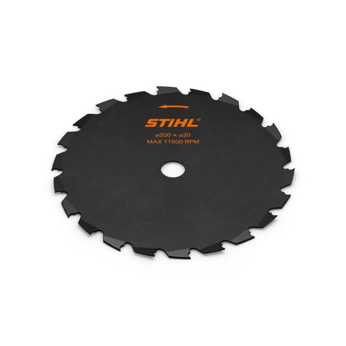 Foto von Stihl Meisselzahnkreissägeblatt 225 mm 24 Zähne, für holziges Buschwerk Foto von Stihl Meisselzahnkreissägeblatt 225 mm 24 Zähne, für holziges Buschwerk
