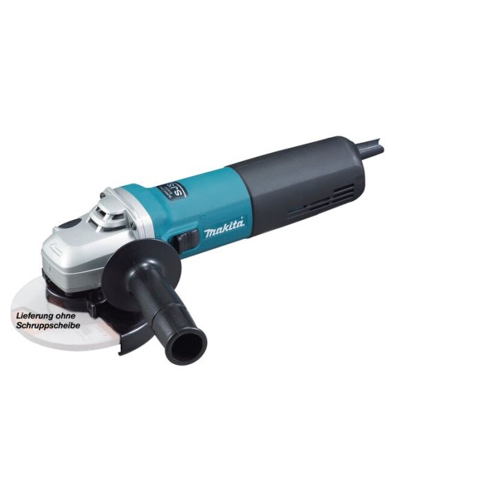 Bild von Makita Einhandwinkelschleifer 9565HRZ 1.100 Watt, Scheiben Ø125mm, Wiederanlaufschutz, Schnitttiefe Bild von Makita Einhandwinkelschleifer 9565HRZ 1.100 Watt, Scheiben Ø125mm, Wiederanlaufschutz, Schnitttiefe