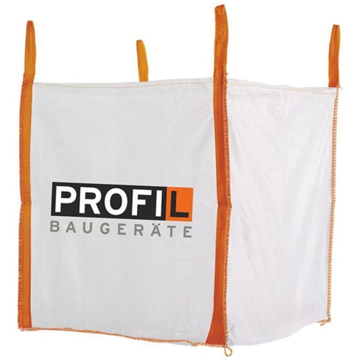 Bild von Profil Big Bag, oben offen, 1500 kg 90 x 90 x 90 cm, ohne Schürze, geschlossener Boden Bild von Profil Big Bag, oben offen, 1500 kg 90 x 90 x 90 cm, ohne Schürze, geschlossener Boden