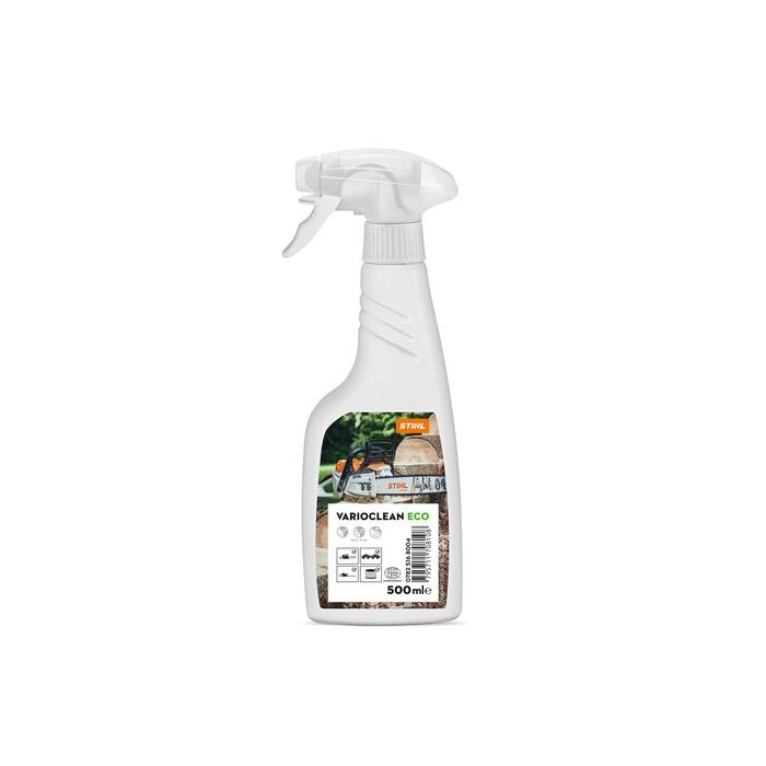 Bild von Stihl Varioclean ECO 500 ml, Sprühflasche, entfernt Öl / Bio-Öl / Harz / Schmutz / Grasflecken, Bild von Stihl Varioclean ECO 500 ml, Sprühflasche, entfernt Öl / Bio-Öl / Harz / Schmutz / Grasflecken,