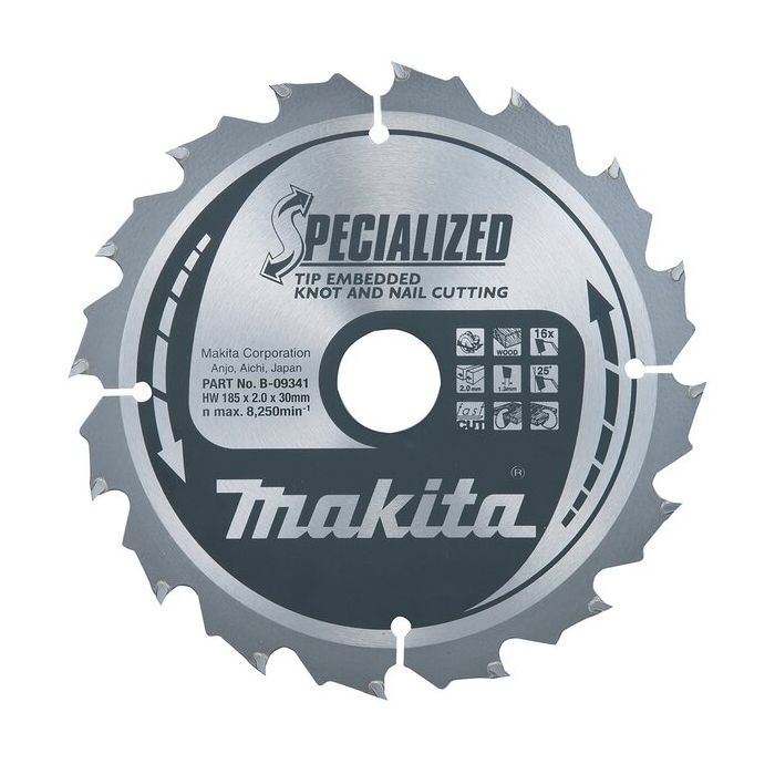 Foto von Makita SPECIALIZED Kreissägeblatt 260x30x32Z Foto von Makita SPECIALIZED Kreissägeblatt 260x30x32Z