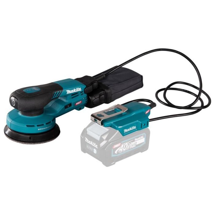 Bild von Makita Akku-Exzenterschleifer BO003CGZ 40 V, 125 mm, 3 mm Hub, ohne Akkus und Ladegerät Bild von Makita Akku-Exzenterschleifer BO003CGZ 40 V, 125 mm, 3 mm Hub, ohne Akkus und Ladegerät
