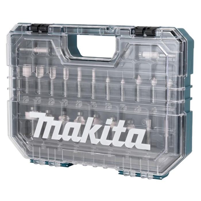 Foto von Makita Frässet 22-teilig mit 8 mm Schaft Foto von Makita Frässet 22-teilig mit 8 mm Schaft