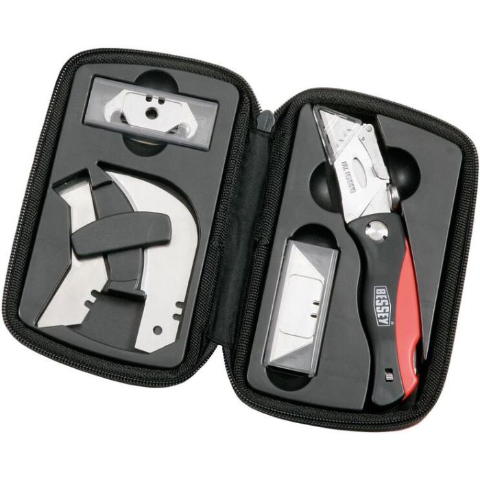 Bild von Bessey Klingen-Klappmesser-Set in Nylontasche Bild von Bessey Klingen-Klappmesser-Set in Nylontasche