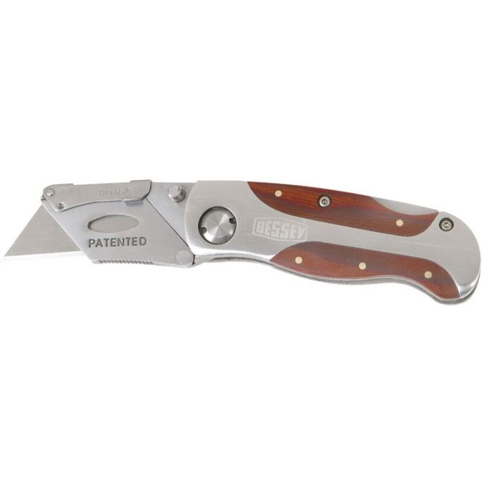 Bild von Bessey Klingen-Klappmesser mit Holzgriff Bild von Bessey Klingen-Klappmesser mit Holzgriff