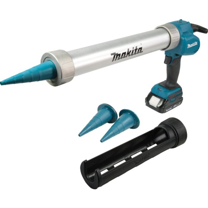 Foto von Makita Akku-Kartuschenpistole DCG180RYEX 18 Volt /2 x 1,5 Ah Akkus, Ladegerät Foto von Makita Akku-Kartuschenpistole DCG180RYEX 18 Volt /2 x 1,5 Ah Akkus, Ladegerät