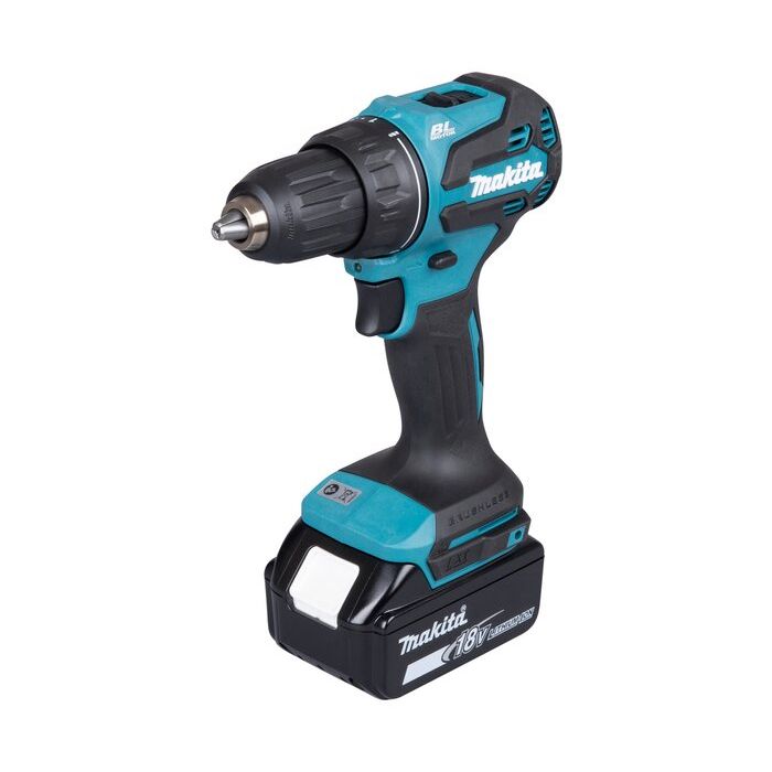 Bild von Makita Akku-Bohrschrauber DDF490RFJ, 18 V / 2 x 3,0 Ah Akkus, Ladegerät im Koffer Bild von Makita Akku-Bohrschrauber DDF490RFJ, 18 V / 2 x 3,0 Ah Akkus, Ladegerät im Koffer