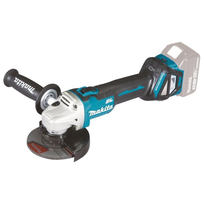 Bild von Makita Akku-Einhandwinkelschleifer DGA511Z für 18 Volt Akkus, ohne Akkus, ohne Ladegerät Bild von Makita Akku-Einhandwinkelschleifer DGA511Z für 18 Volt Akkus, ohne Akkus, ohne Ladegerät
