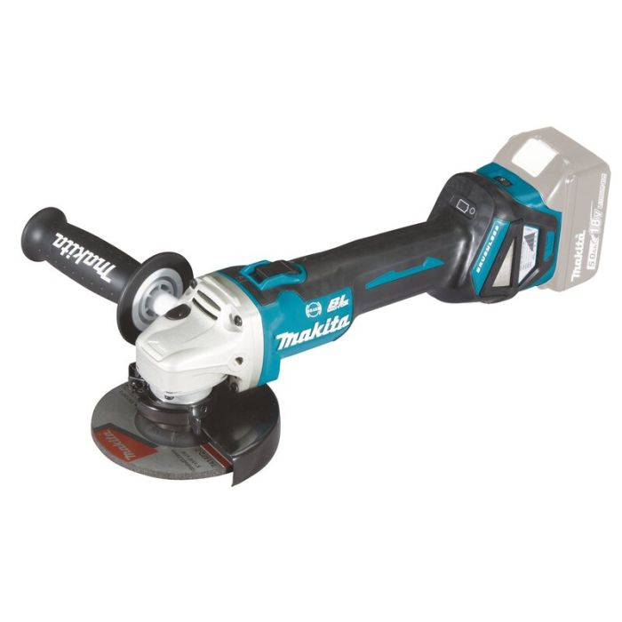 Bild von Makita Akku-Einhandwinkelschleifer DGA513Z für 18 Volt Akkus, ohne Akkus, ohne Ladegerät Bild von Makita Akku-Einhandwinkelschleifer DGA513Z für 18 Volt Akkus, ohne Akkus, ohne Ladegerät
