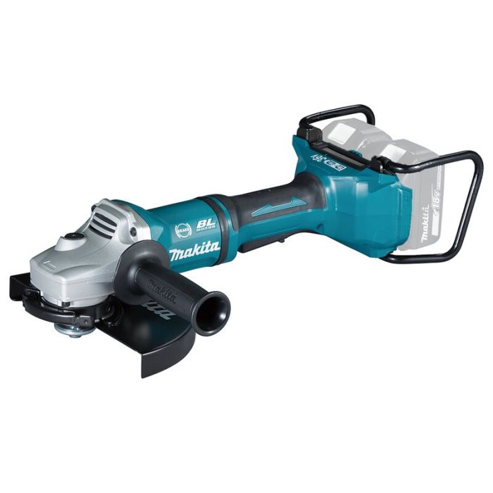 Foto von Makita Akku-Winkelschleifer DGA900ZKX2 für 2x18 Volt Akkus, ohne Akkus, ohne Ladegerät Foto von Makita Akku-Winkelschleifer DGA900ZKX2 für 2x18 Volt Akkus, ohne Akkus, ohne Ladegerät